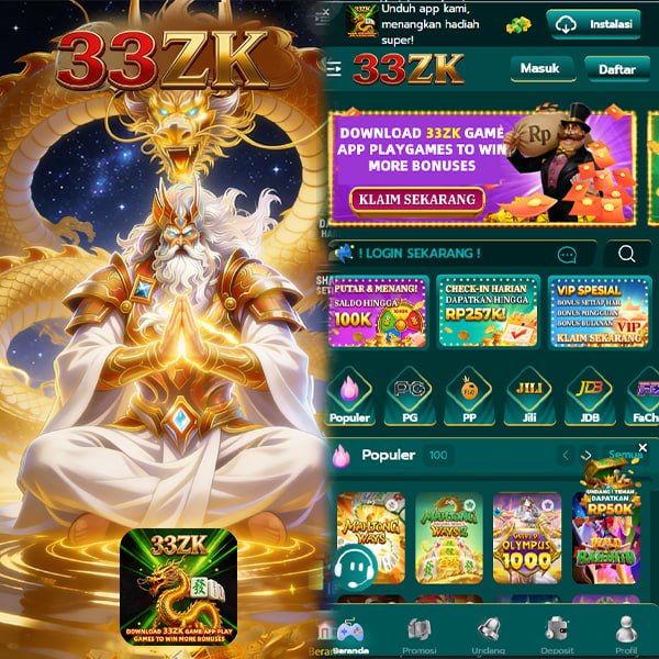 33ZK - 33zk Dowdload & Install Aplikasi Slot Asli Minimal Bet 400 Perak