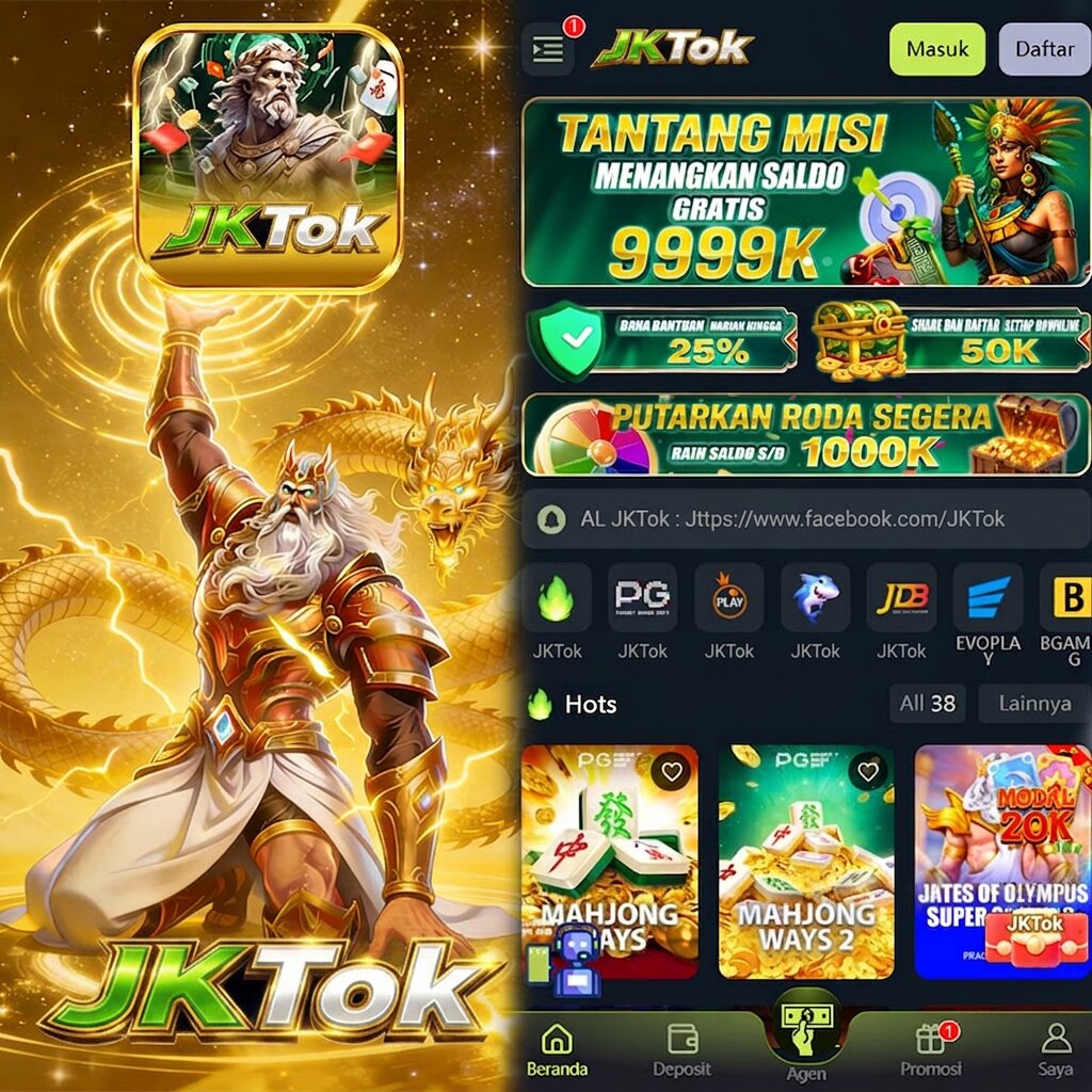 JKTOK - jktok Situs Resmi Slot Online dari Berbagai Provider