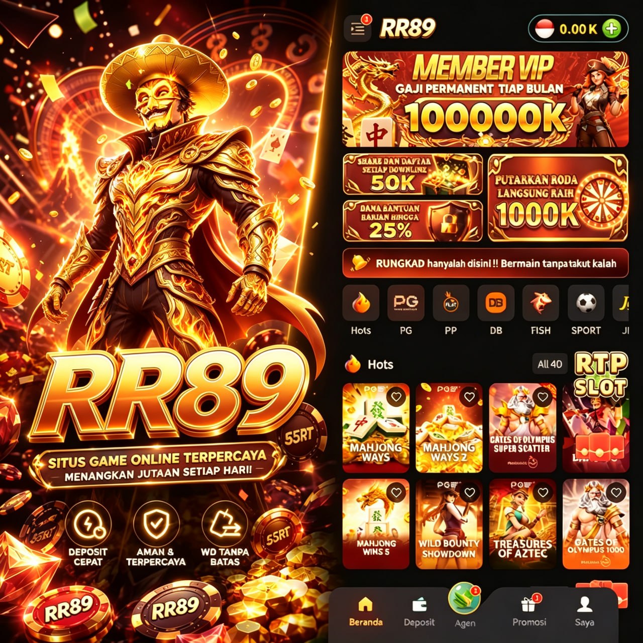 RR89 - Pilihan Game PG Soft untuk Penggemar Slot Online