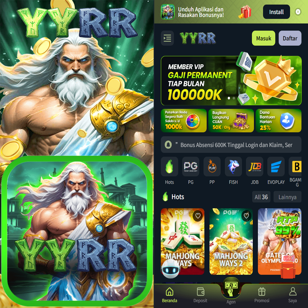 YYRR - Game Slot Online dengan Beragam Tema dan Fitur Bonus